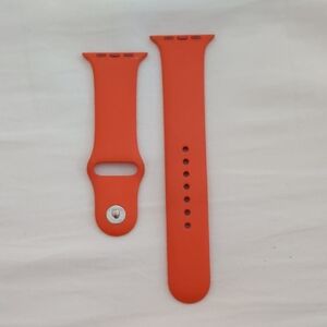 Hermes Orange Watch Strap 44mm
